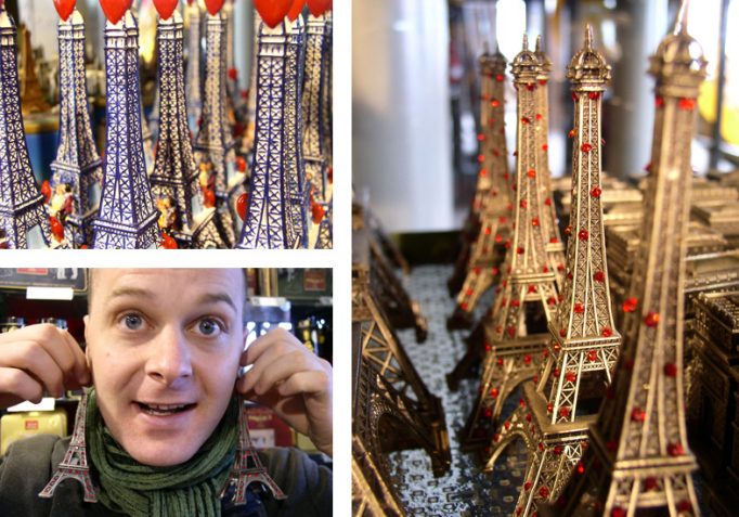 the gift shop on the eiffel tower