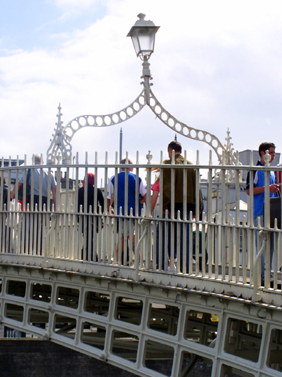 ha’penny bridge by day