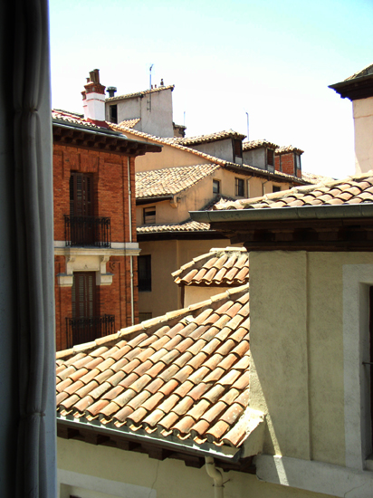 madrid hotel window view