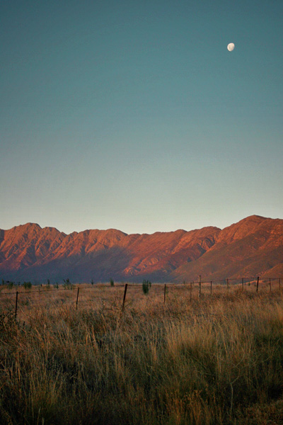 african moonrise