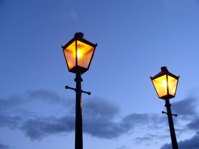 lamp posts I