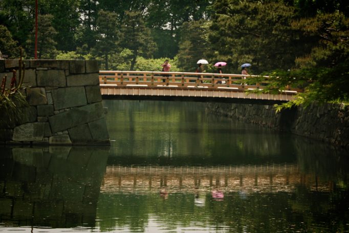 at nijo castle, kyoto