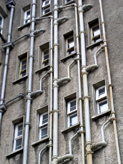 pipes and windows