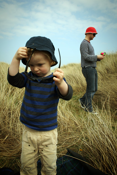 picnicing in the dunes