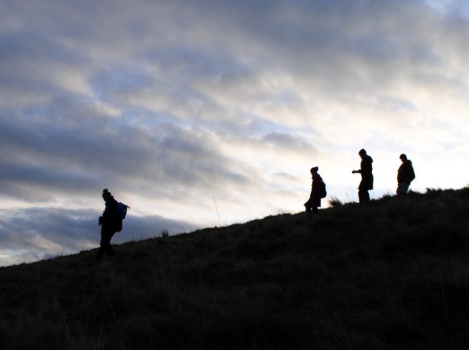 the descent