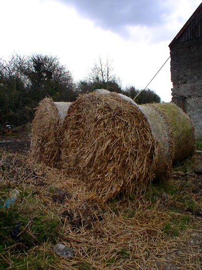 bales of hay