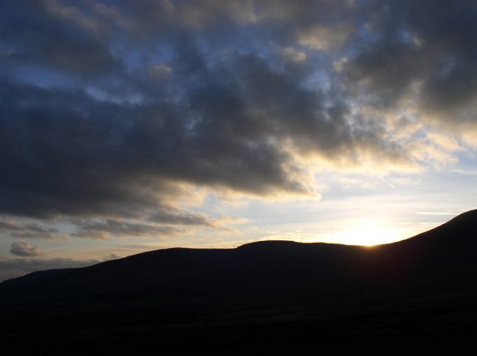 comeragh sunset