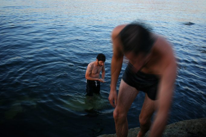 the swimmers emerge