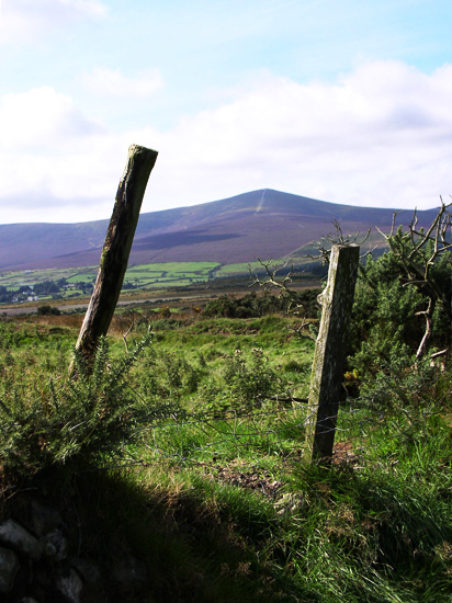 mountain fence