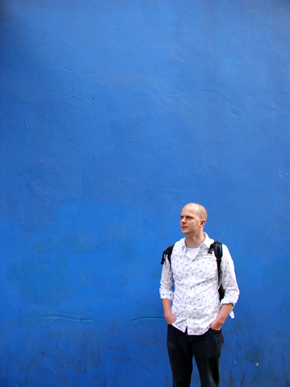 blue wall