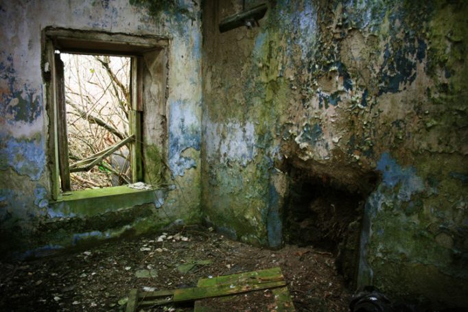 derelict cottage