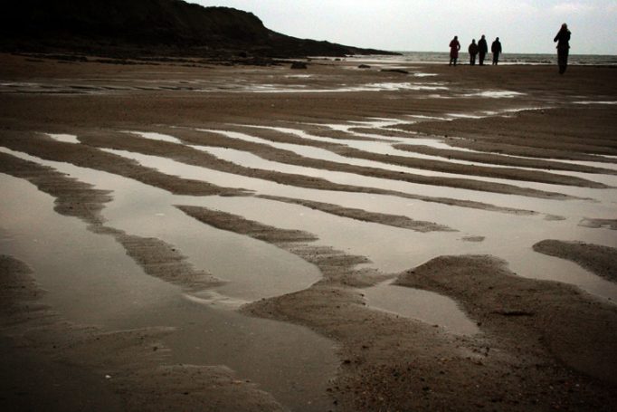 beach puddles