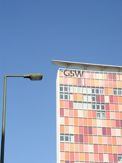 pink building, berlin