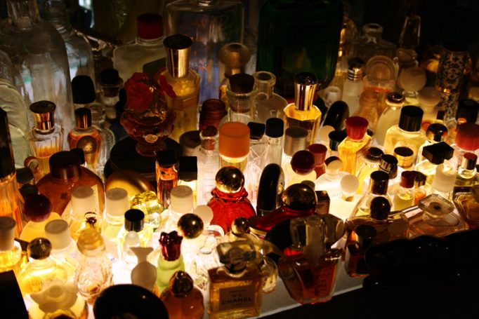 junk shop perfume bottles