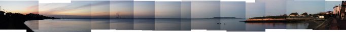 seapoint sunset panorama