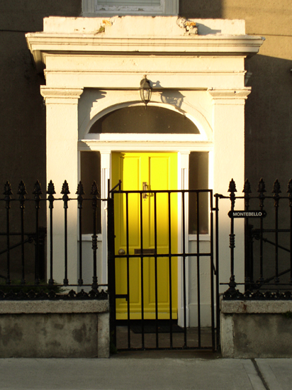 yellow door