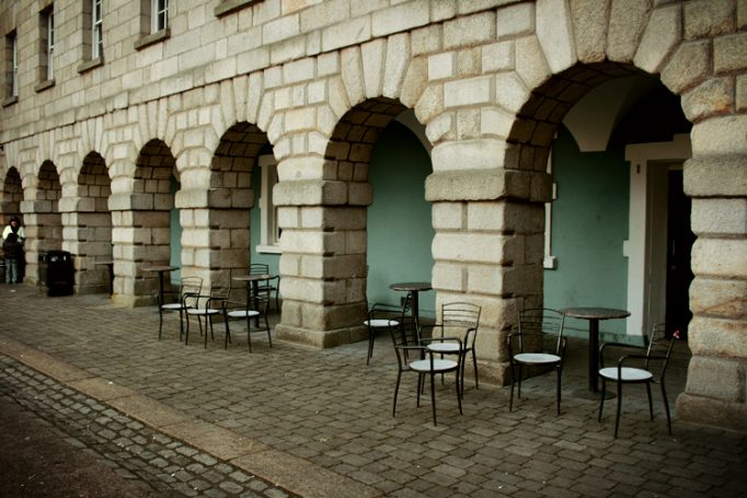 collins barracks courtyard 3/4