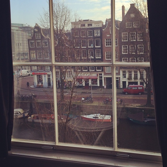 Hotel window view