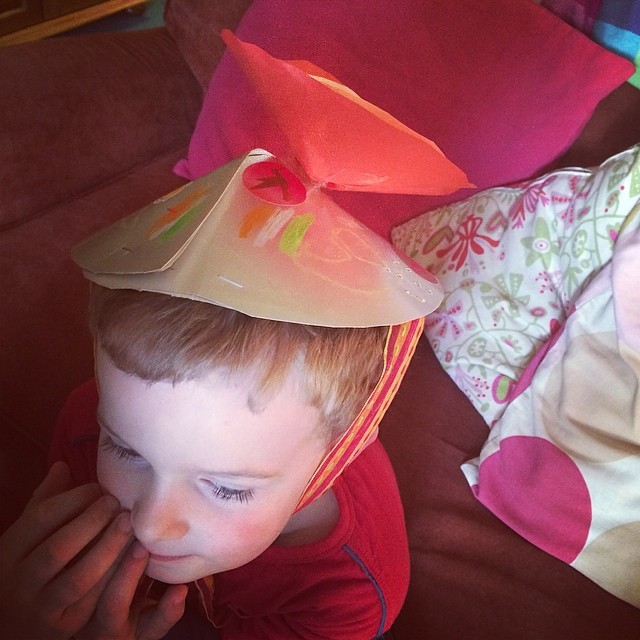 Easter bonnet competition for crèche