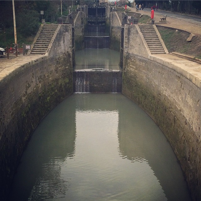 Canal steps / Les Neuf Écluses