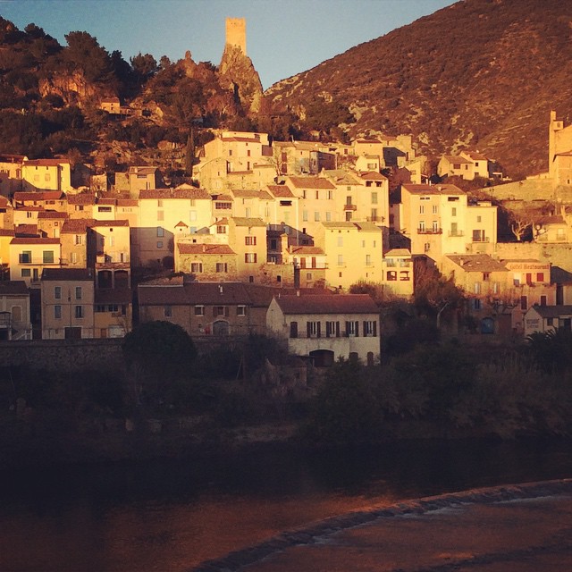 Roquebrun village