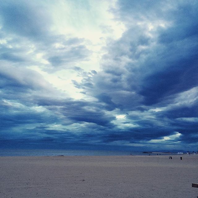 Beach sky