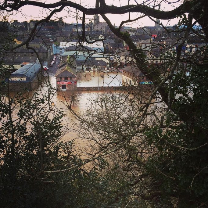 flooded Enniscorthy