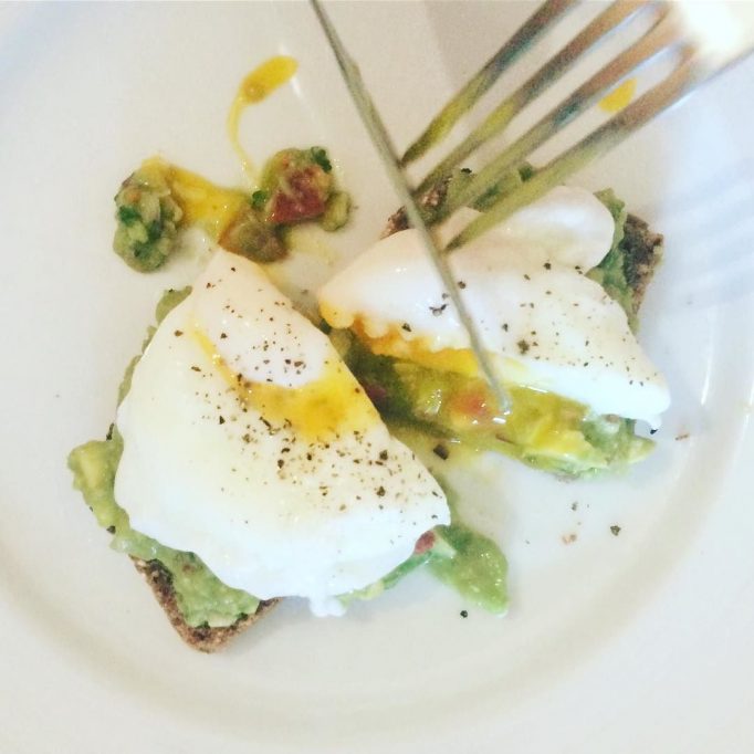 eggs and avocado