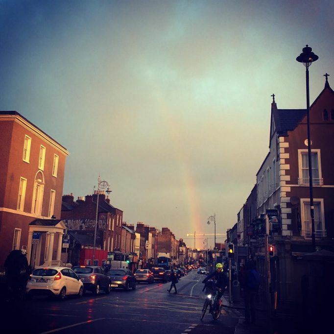 Camden St at the end of the rainbow